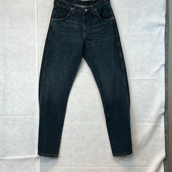 WRANGLER Men’s Jeans 31x34 Blue Classic Fit Straight Leg Denim Western Pants - Picture 4 of 12